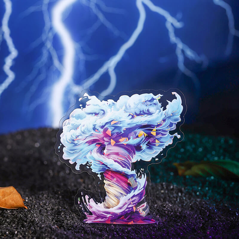 Tornado themed stickers – loloyaya