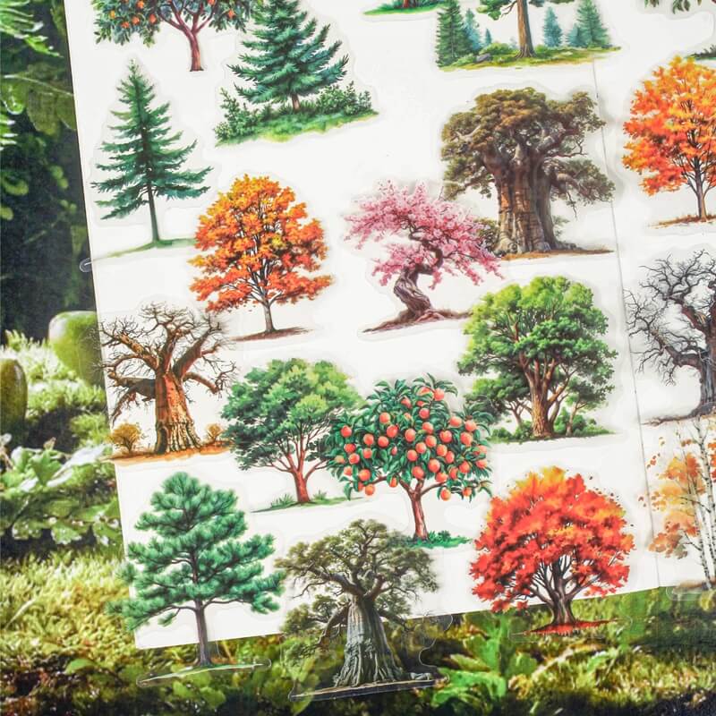 TreeTheme-Stickers-Scrapbook-1