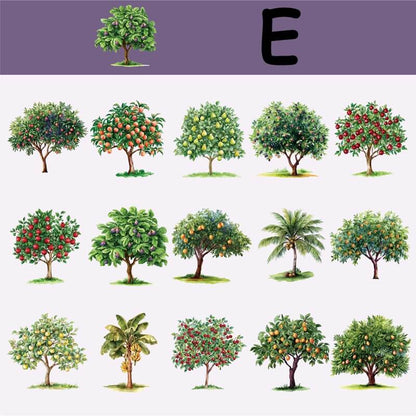 TreeTheme-Stickers-Scrapbook-E