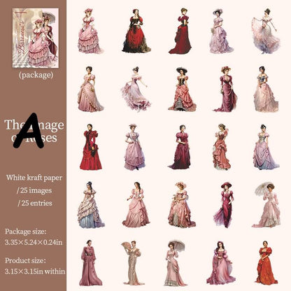 VictorianLady-Sticker-Scrapbooking-A