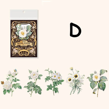 VintageBloomingFlowers-Stickers-Scrapbook-D