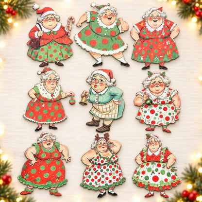 VintageChristmasgrandmacardstockcutouts