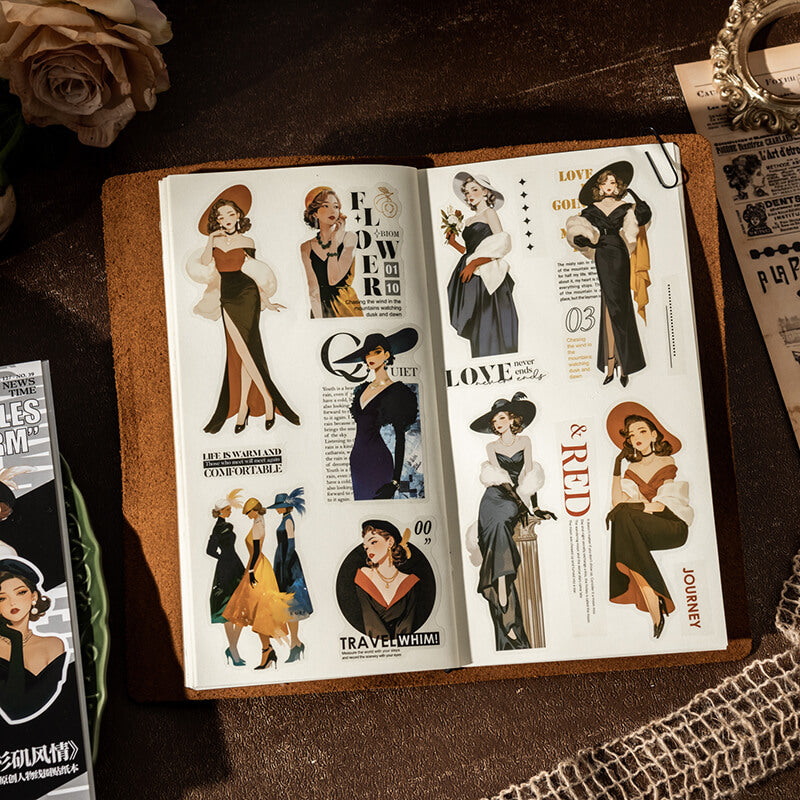 VintageFashionGirl-StickerBook-Scrapbook-6