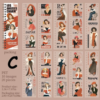 VintageFashionGirl-StickerBook-Scrapbook-C