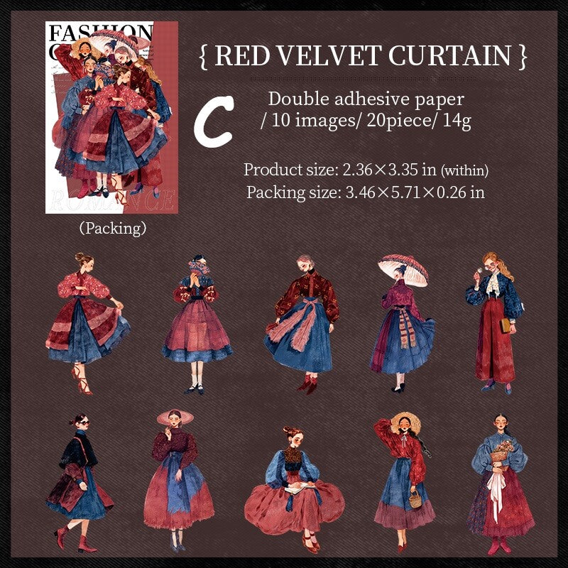 VintageFashionGirl-Stickers-Scrapbooking-C