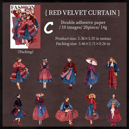 VintageFashionGirl-Stickers-Scrapbooking-C