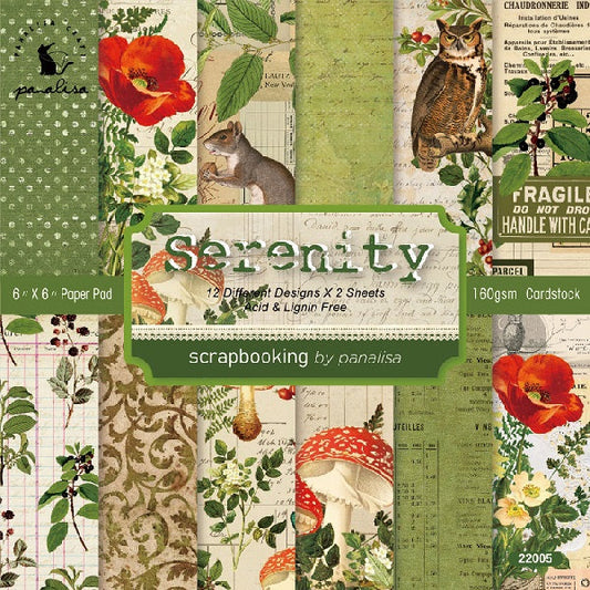 Vintage Forest DIY Scrapbook Paper