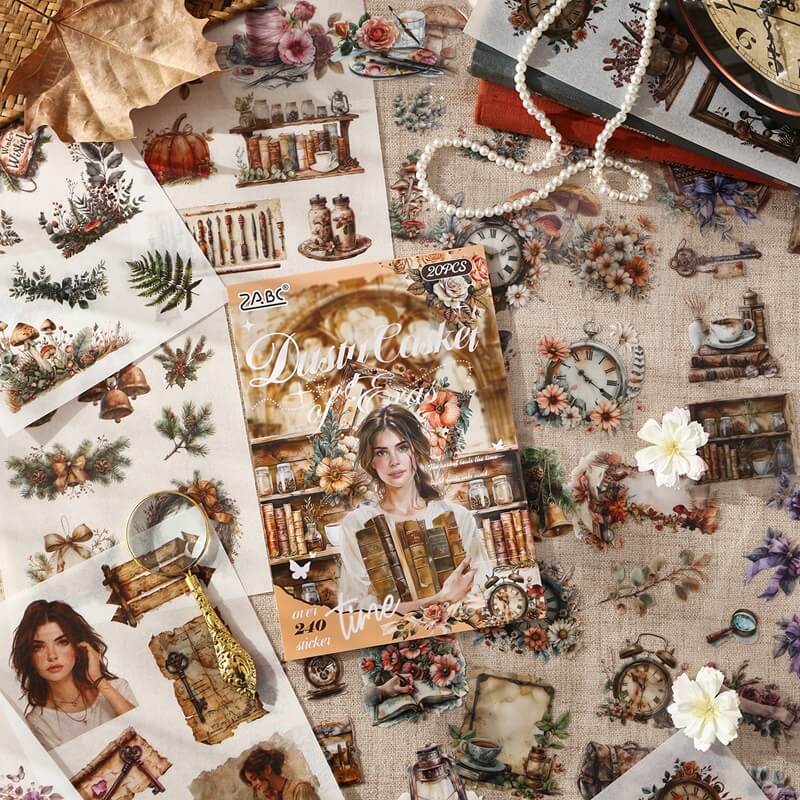 VintageLady-StickerBook-Scrapbook-1