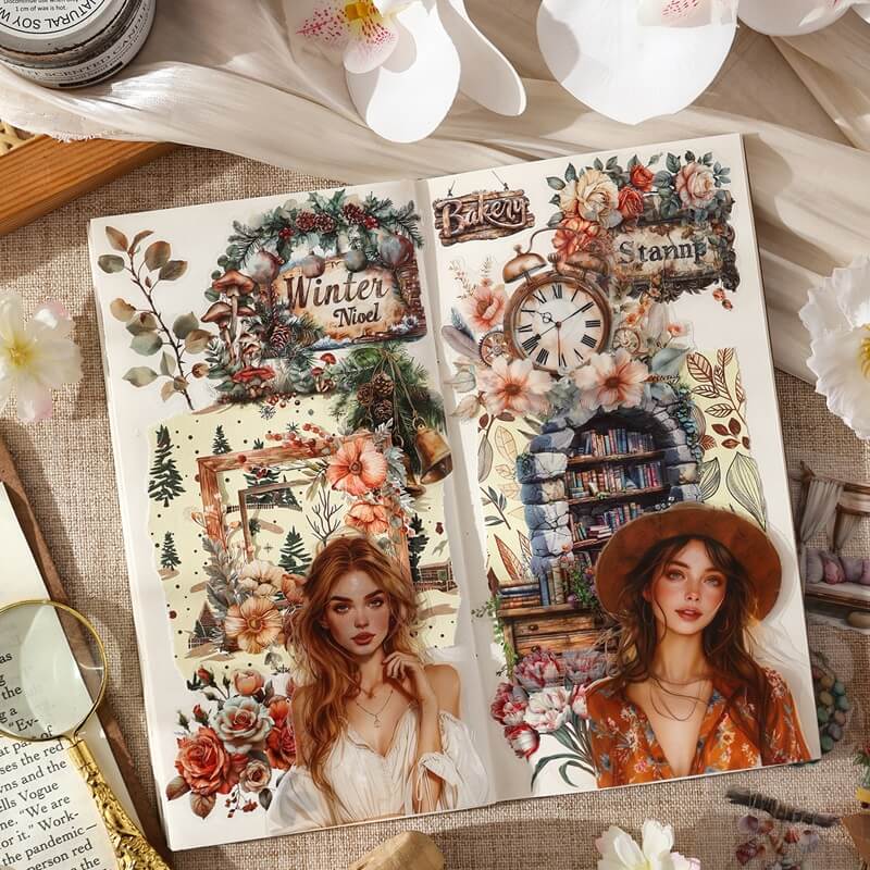 VintageLady-StickerBook-Scrapbook-6