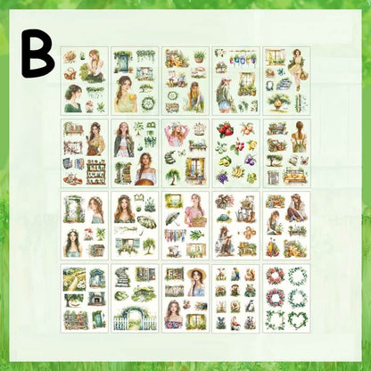 VintageLady-StickerBook-Scrapbook-B