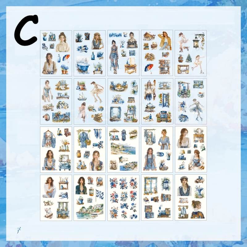 VintageLady-StickerBook-Scrapbook-C