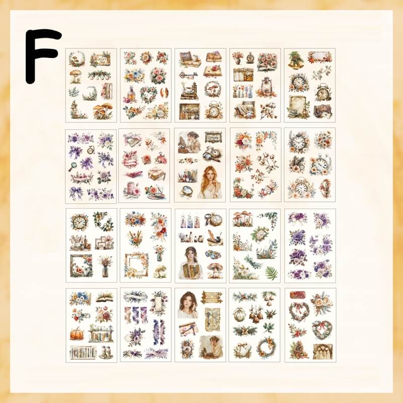 VintageLady-StickerBook-Scrapbook-F