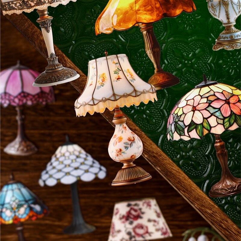 VintageLamps-HardCardStickers-Scrapbook-3