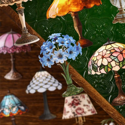 VintageLamps-HardCardStickers-Scrapbook-4