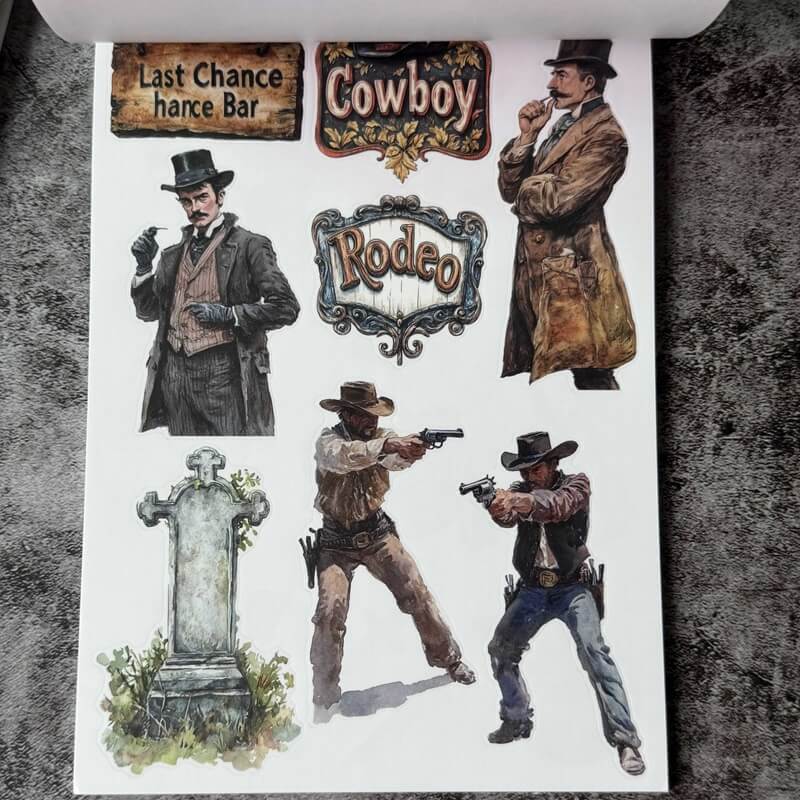 VintageStickerBook-Scrapbooking-4