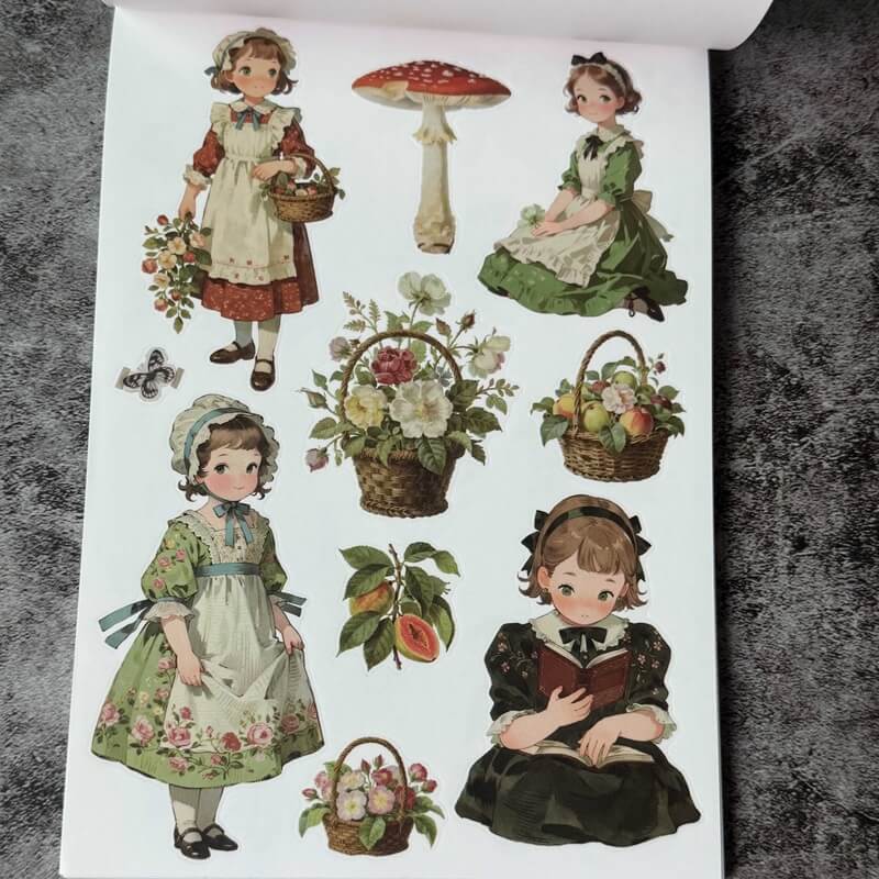 VintageStickerBook-Scrapbooking-7