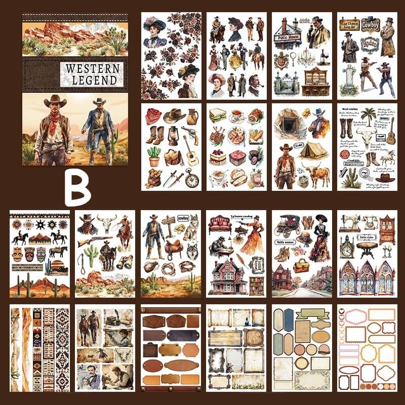 VintageStickerBook-Scrapbooking-B