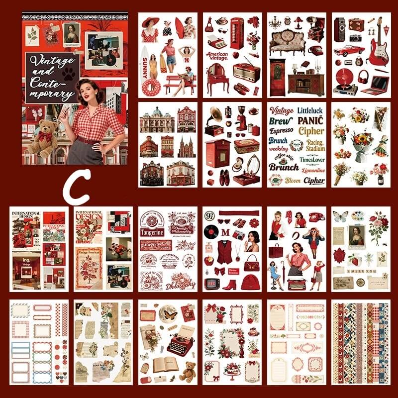 VintageStickerBook-Scrapbooking-C