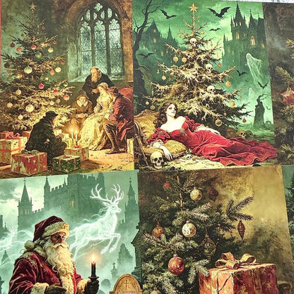 VintageVictorianChristmasScrapbookPaper-2