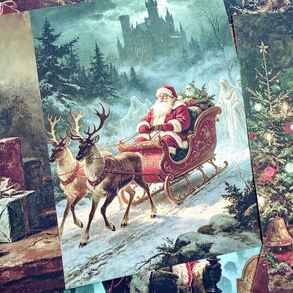 VintageVictorianChristmasScrapbookPaper-4