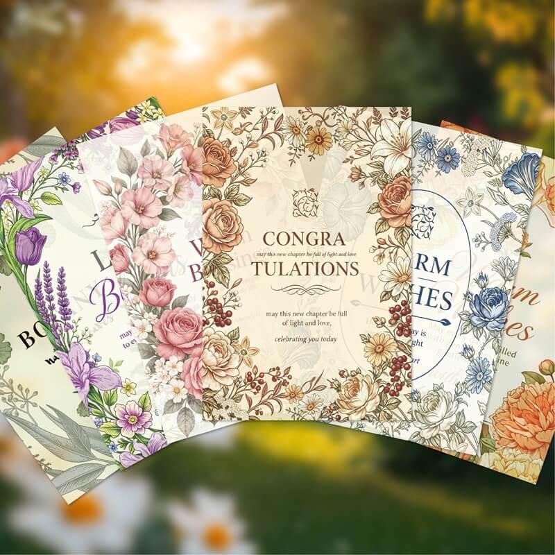 Vintage flower vellum paper for junk journals