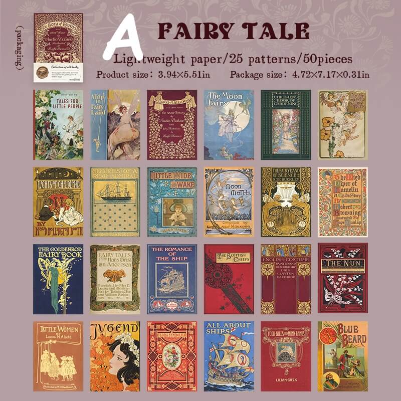 Vintagebook-paper-Scrapbook-A
