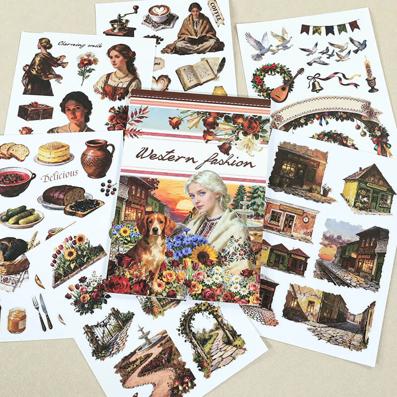 WesternStyle-StickerBook-Scrapbook-1