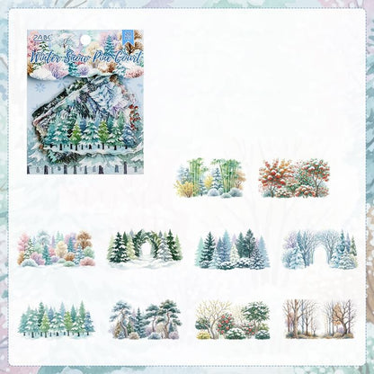 WinterForest-Stickers-Scrapbook
