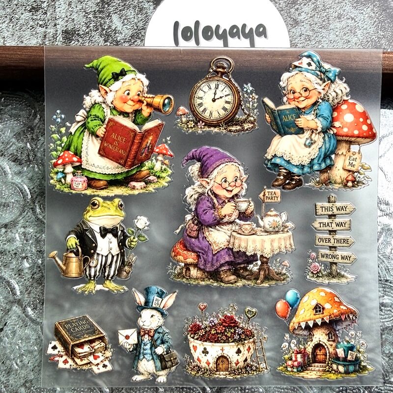 WonderlandTeaParty-3DEmbossedStickers-Scrapbook-3