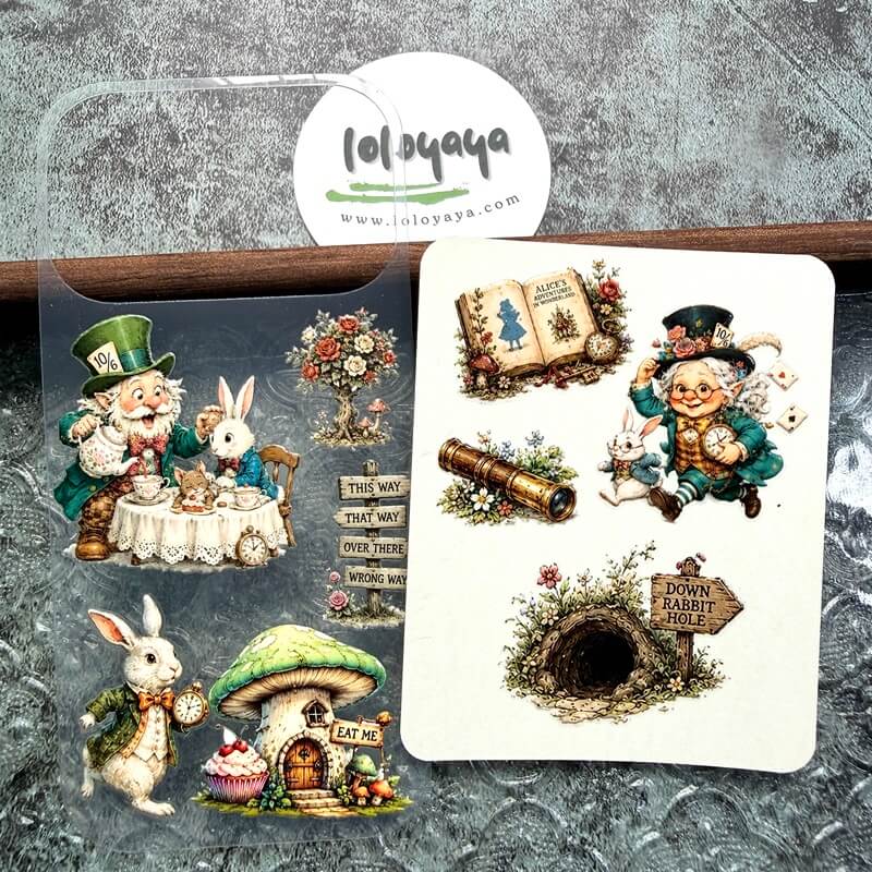 WonderlandTeaParty-3DEmbossedStickers-Scrapbook-6