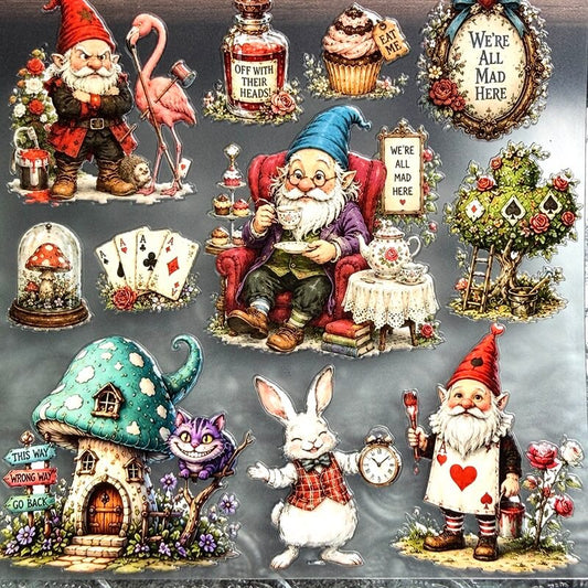 WonderlandTeaParty-3DEmbossedStickers-Scrapbook
