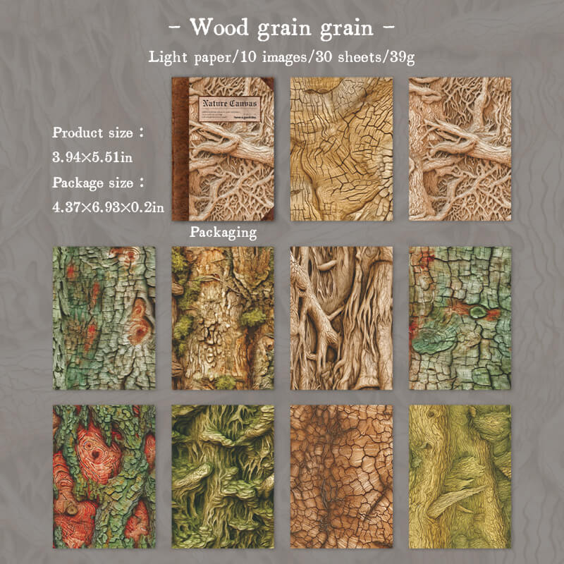 Woodgraingrain-paper-scrapbook